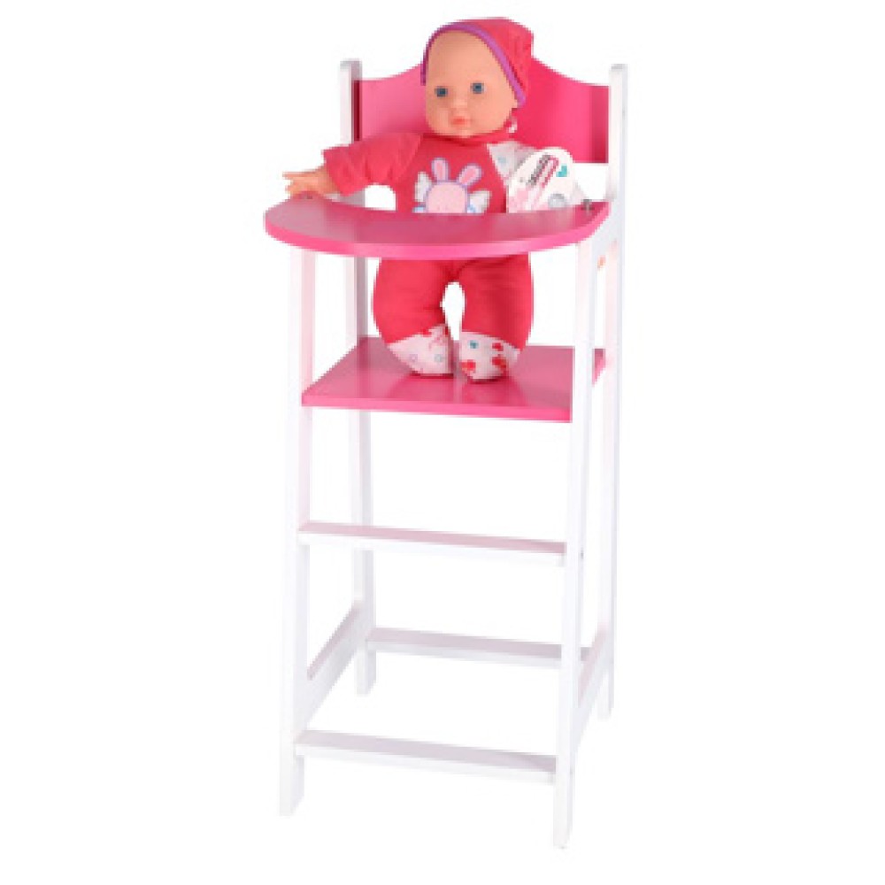 Poppenmeubel Poppenstoel Wit 22 X 27 X 53 Cm My Beautiful Dolls Room - Afbeelding 4