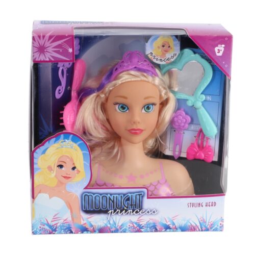 Moonlight kapkop princess 18 cm (assortiment – willekeurige uitvoering)