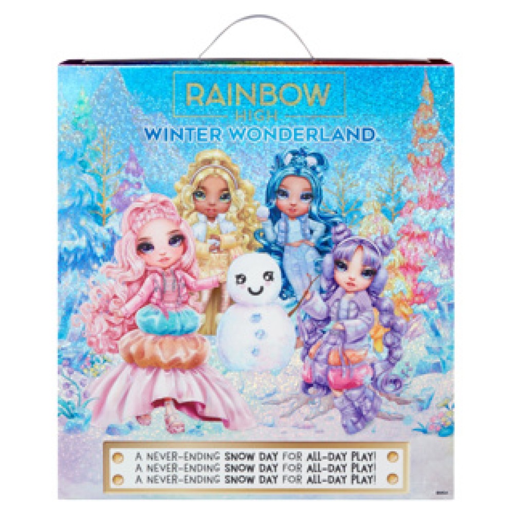 Rainbow H. Winter Wonderland Doll Blue - Afbeelding 5