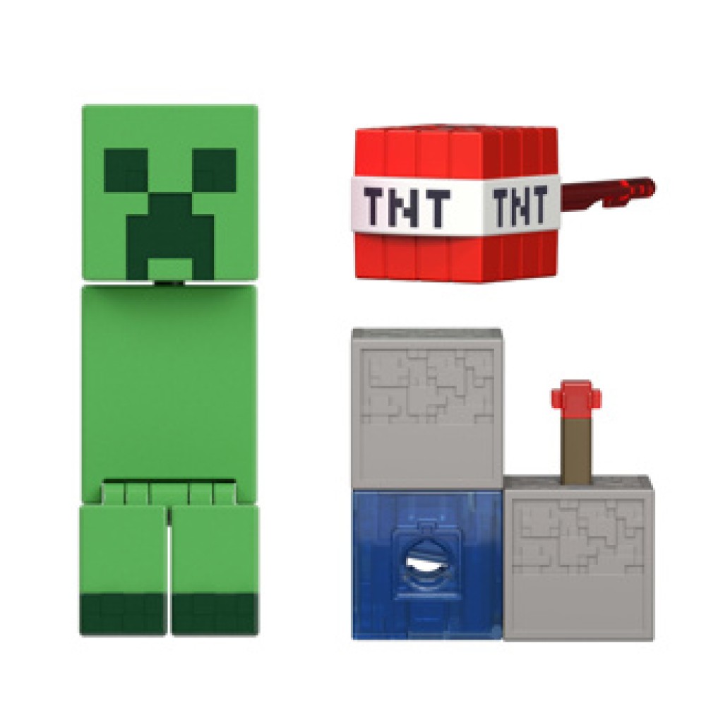 Minecraft 8cm Figuur Creeper - Afbeelding 5