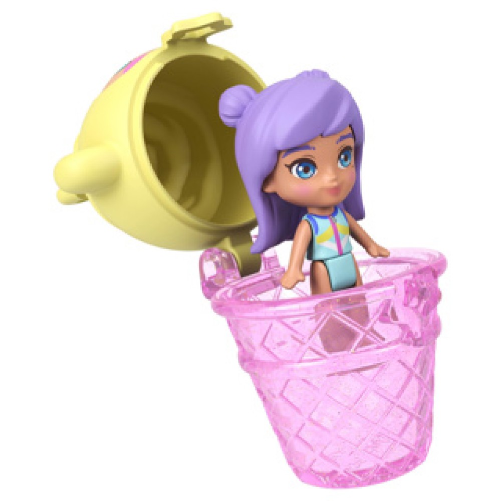 Polly Pocket Pineapple Monkey Colada Compact - Afbeelding 5