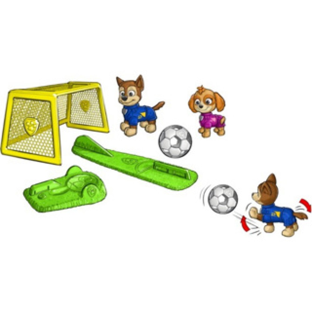 Paw Patrol Pup Squad Playset Football Pups - Afbeelding 2