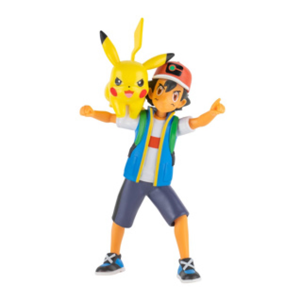 Pokemon Battle Feature Figuren (Ash & Pikachu) wave 10 - Afbeelding 2