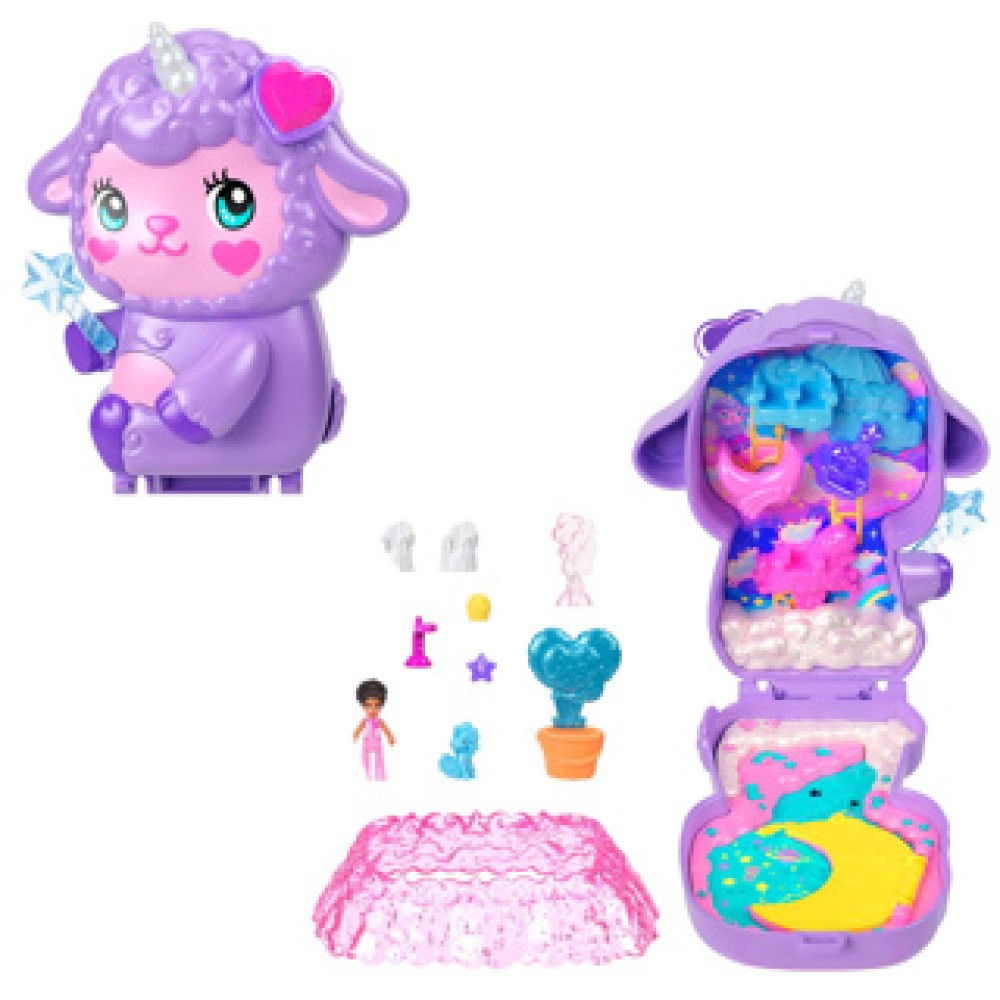 Polly pocket uni-lamb compact - Afbeelding 2
