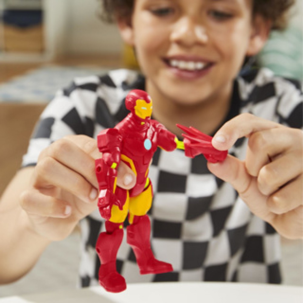 Mixmashers Avengers figuur Iron Man - Afbeelding 3