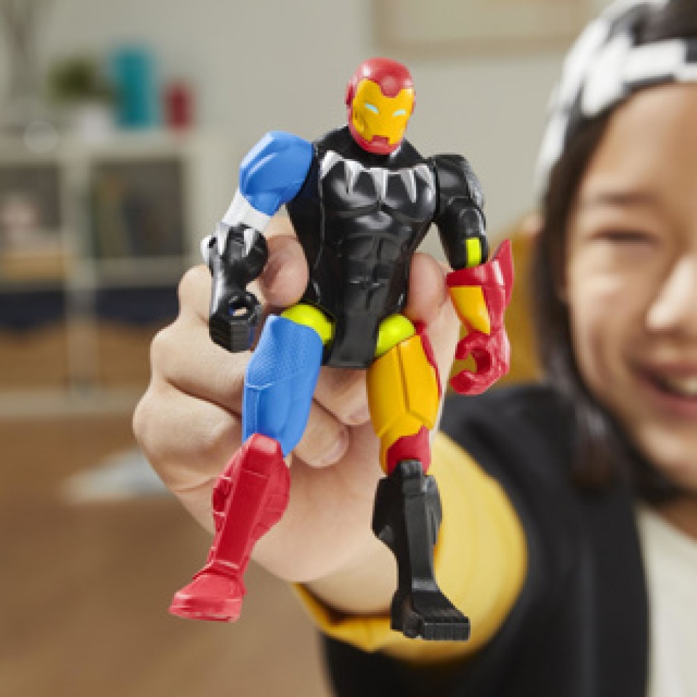 Mixmashers Avengers figuur Iron Man - Afbeelding 4