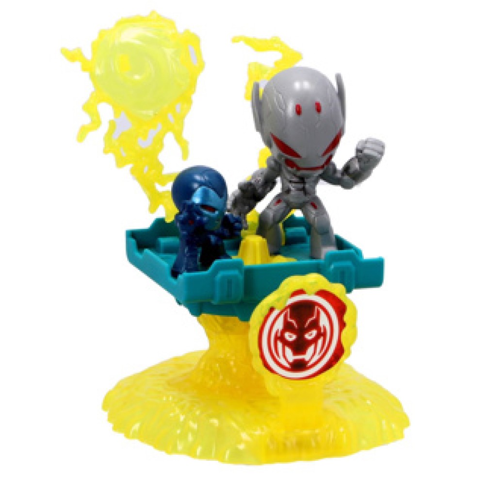 Marvel Stunt Squad Speelset Ironman VS Black Panther Middel Assorti - Afbeelding 2