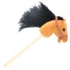 Pluchiez pluche stokpaard lange manen 70 cm