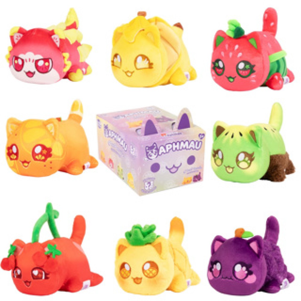Aphmau 15cm mystery meemeow plush fruit - Afbeelding 2