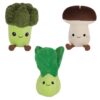 Pluchiez pluche groenten 3 assorti (assortiment – willekeurige uitvoering)