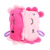 Axolotl pluche omkeer met sleutelhanger 4 assorti  10 cm (assortiment – willekeurige uitvoering)