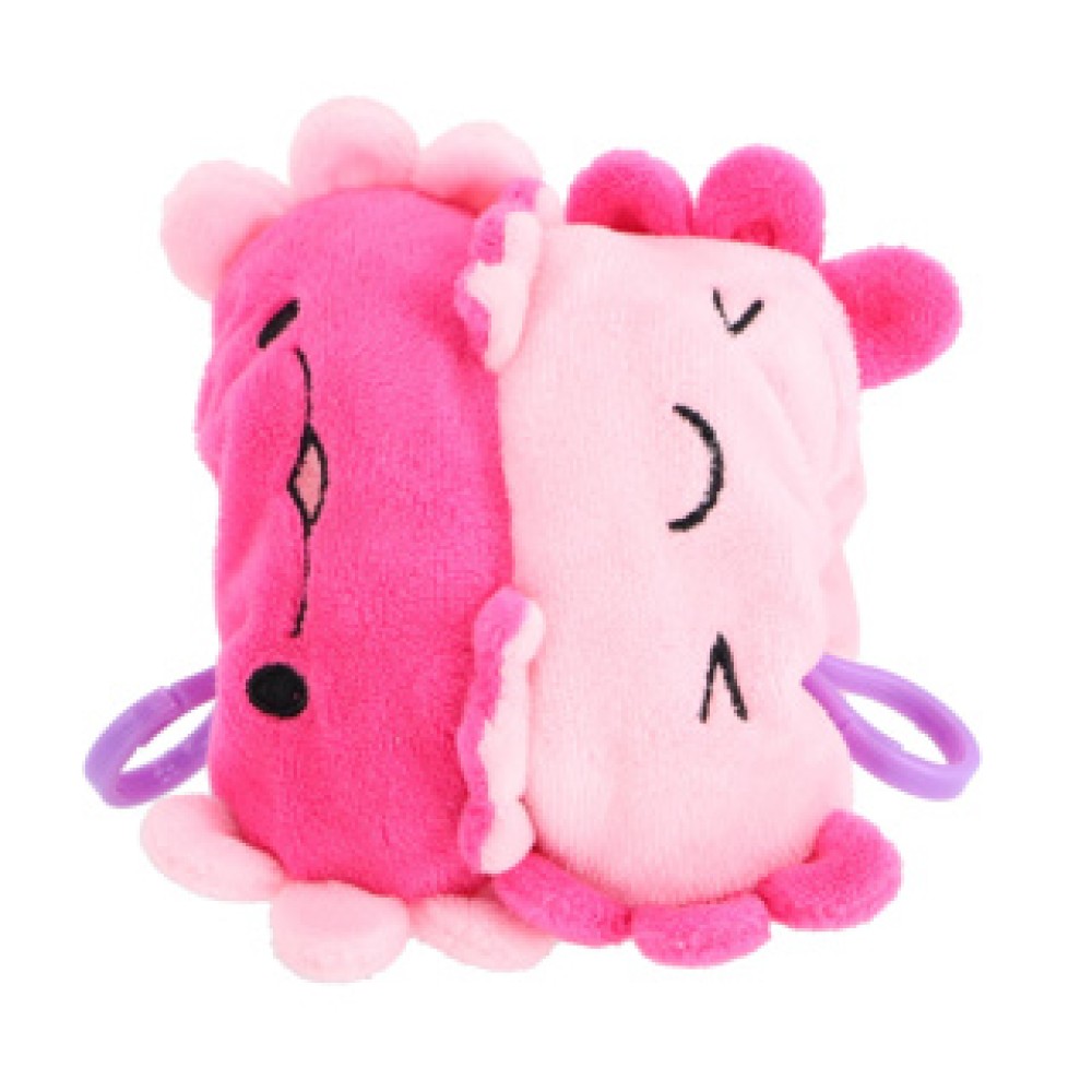 Axolotl pluche omkeer met sleutelhanger 4 assorti 10 cm - Afbeelding 5