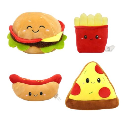 Pluchiez fastfood pluche assorti (assortiment – willekeurige uitvoering)