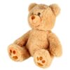 Pluchiez pluche knuffelbeer beige 35 cm