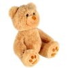 Pluchiez pluche knuffelbeer beige 35 cm