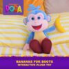 Dora Boots Plush Met Muziek & Geluid (33 Cm)  (Nl/Fr)