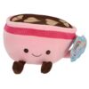 Pluchiez pluche koffie 18 cm 3 assorti (assortiment – willekeurige uitvoering)