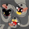 Mickey Mouse pluche spaarpot 20 cm