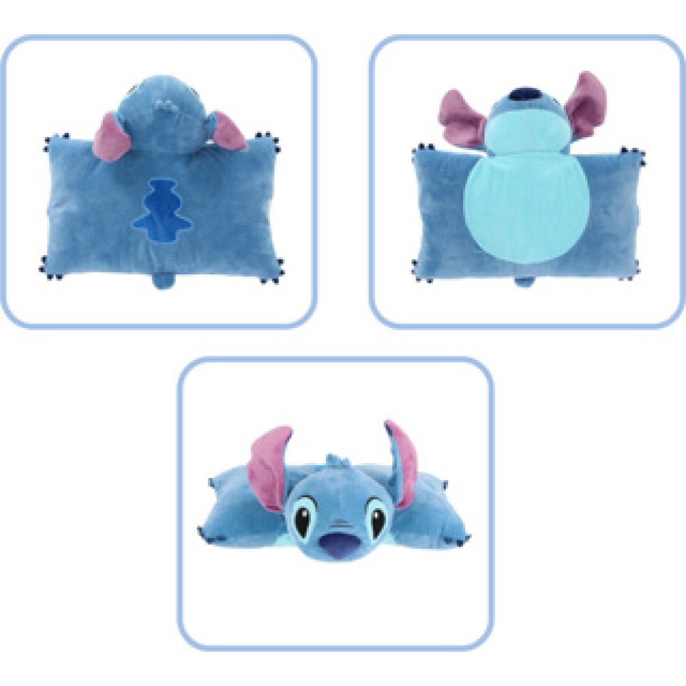 Lilo&Stitch Stitch 2in1 knuffelkussen 45x28cm - Afbeelding 2