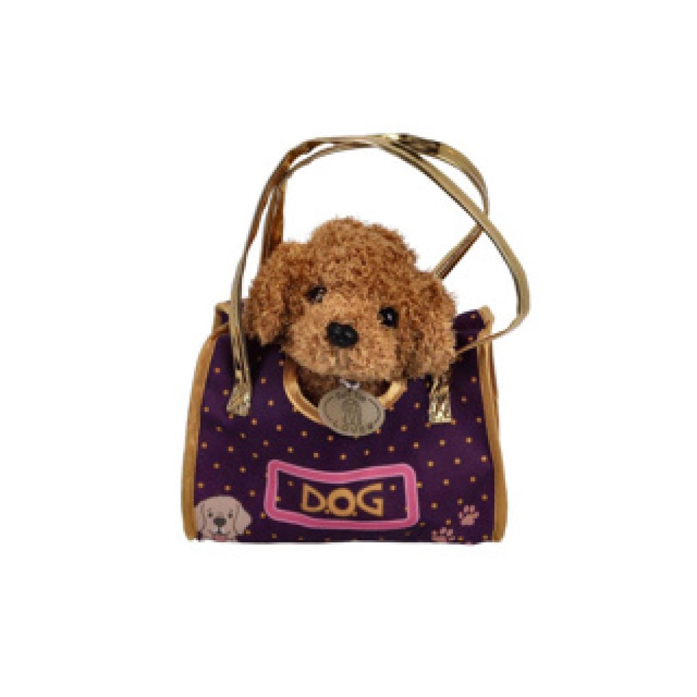 Pluchiez pluche hond in tasje - Afbeelding 3