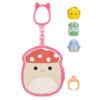 Squishalongs sleutelhanger clips assorti (assortiment – willekeurige uitvoering)