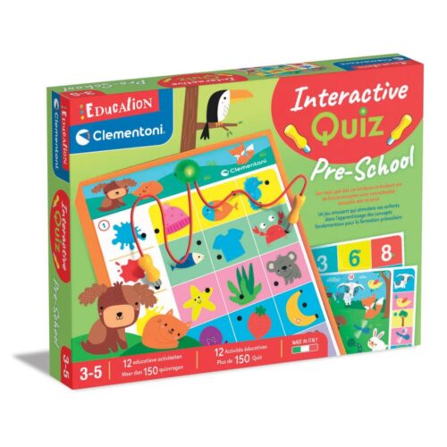 Clementoni Interactieve quiz pre school 3 tot 5 nl