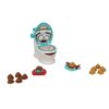 Spel Toss & flush poepschiet spel