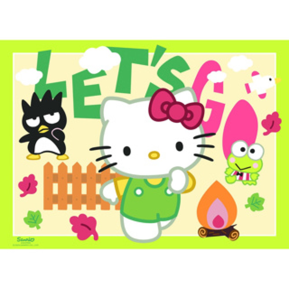 Puzzel Hello Kitty 4 in 1 100 stukjes - Afbeelding 4