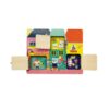 SES houten puzzel met slotjes