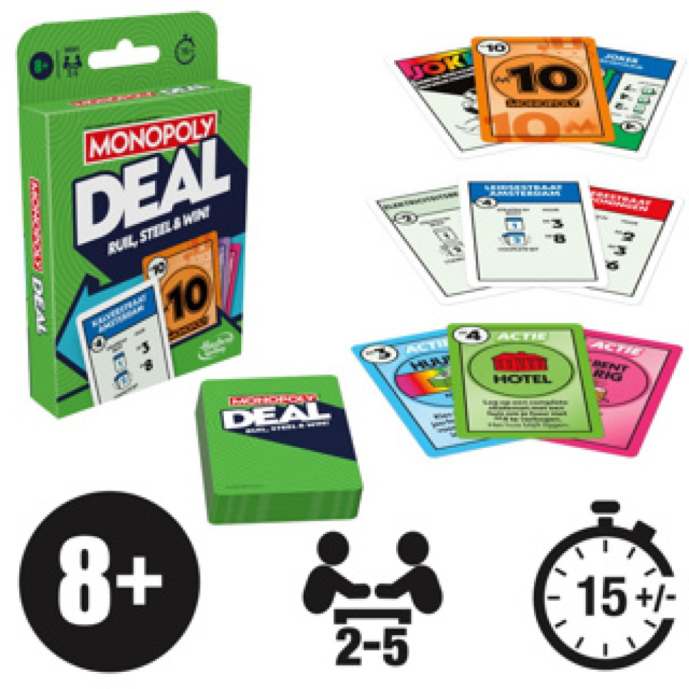 Spel Monopoly deal kaartspel - Afbeelding 3