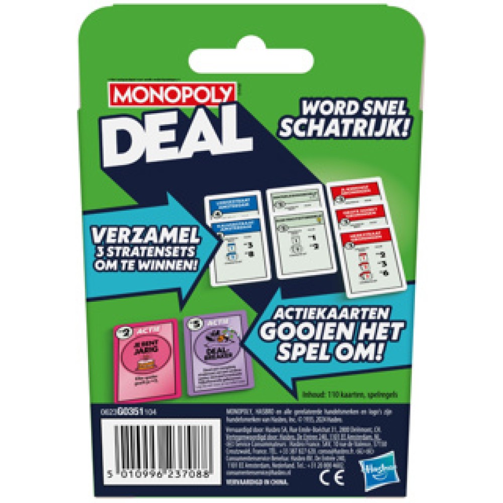 Spel Monopoly deal kaartspel - Afbeelding 4