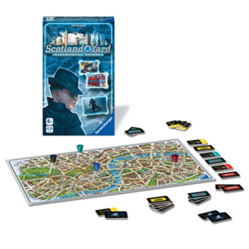 Ravensburger Scotland Yard - pocket spel - Afbeelding 2