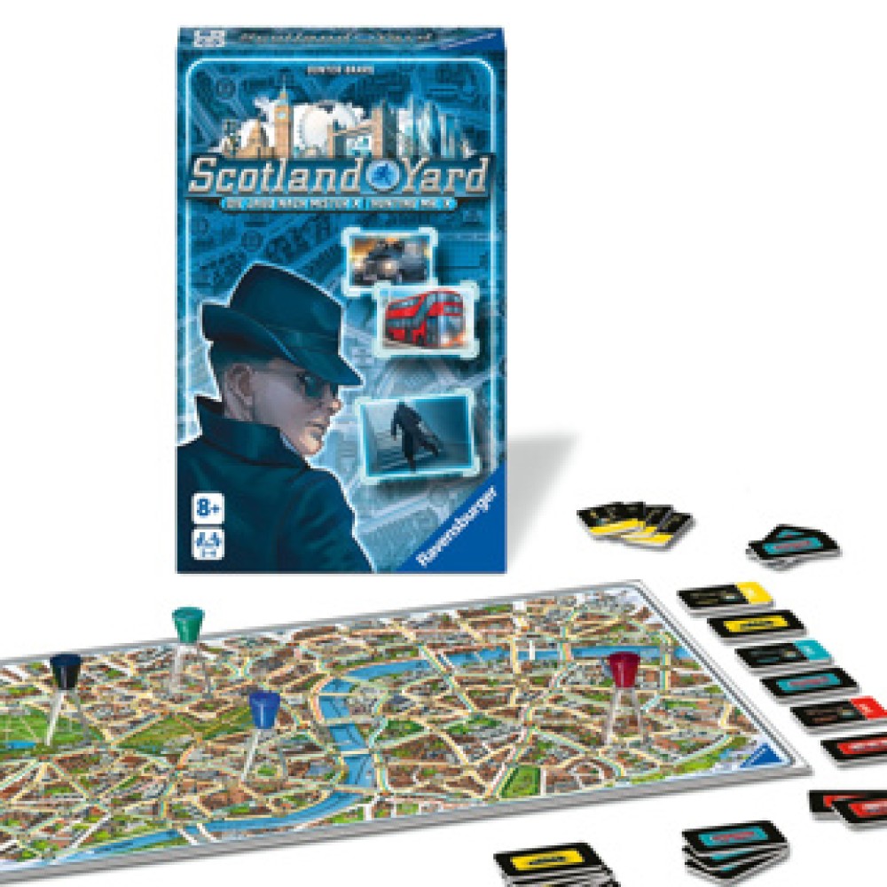 Ravensburger Scotland Yard - pocket spel - Afbeelding 3