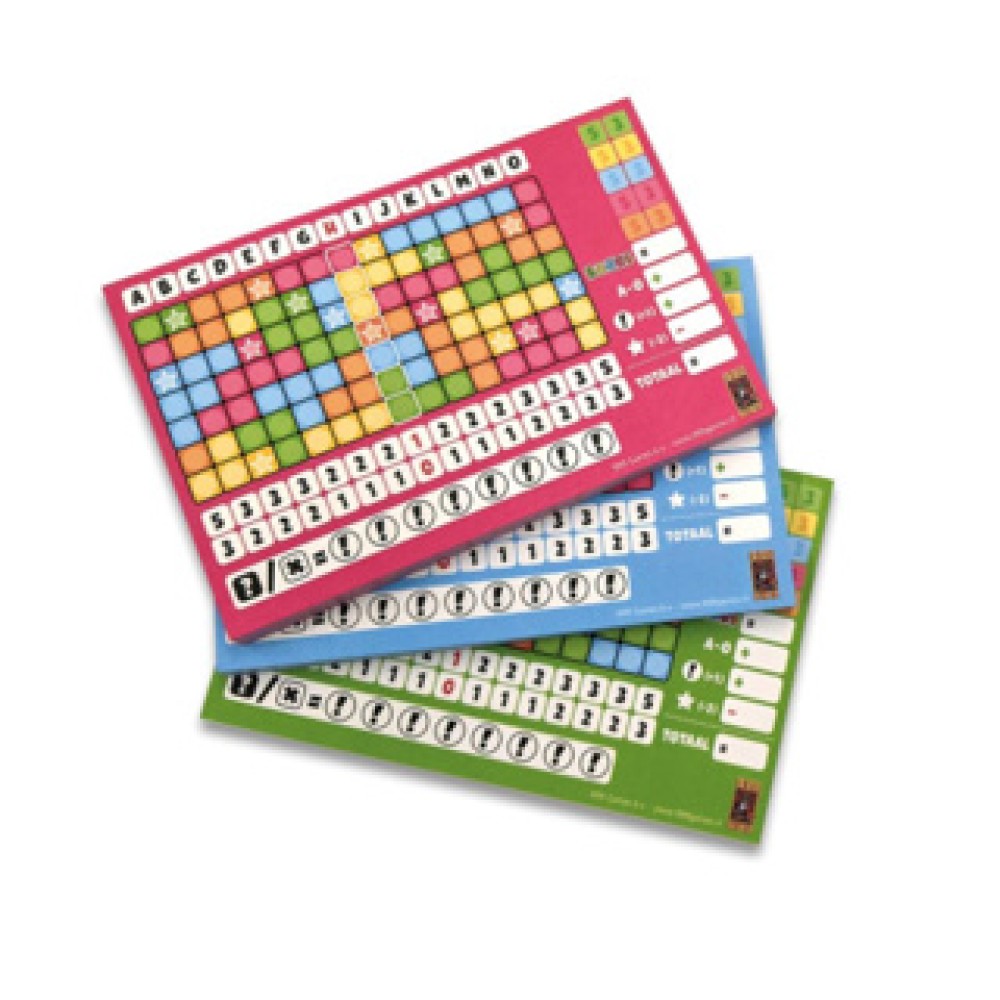 Spel Keer op Keer Scoreblok 3 Stuks Level 5,6,7 Level 5, 6 En 7 - Afbeelding 2