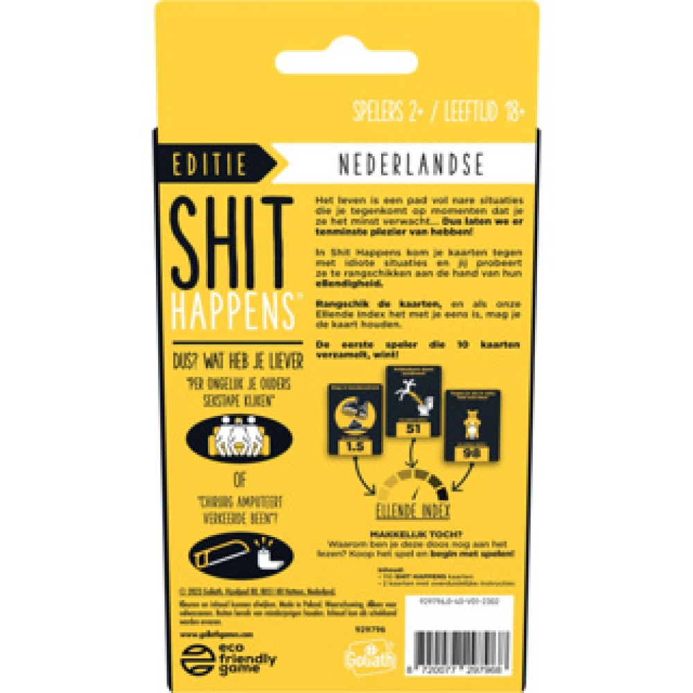 Spel Shit Happens 18+ Kaartspel - Afbeelding 3