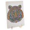 Puzzel hout figuur tijger 130 stukjes