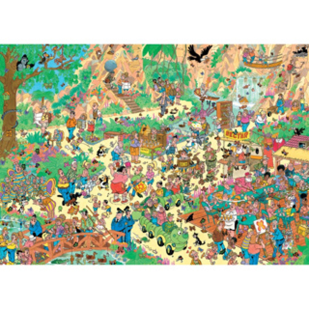 Puzzel Jan Van Haasteren Vrolijke Fladderaars Puzzel Jan Van Haasteren Vrolijke Fladderaars 1000 - Afbeelding 2