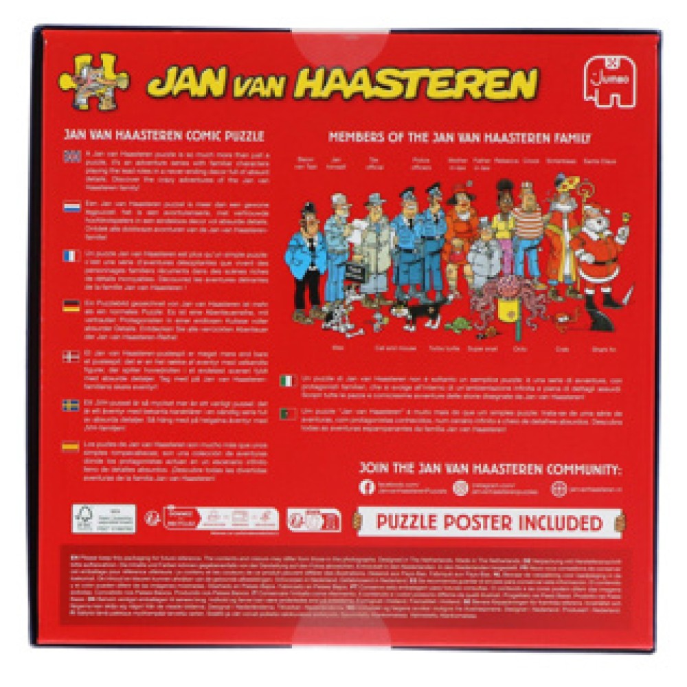 Jan van Haasteren Hondenparcours 1000 stukjes - Afbeelding 3