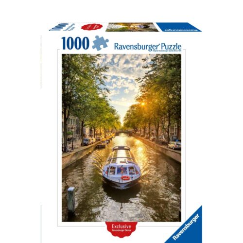 Ravensburger puzzel Amsterdam rondvaart 1000  stukjes