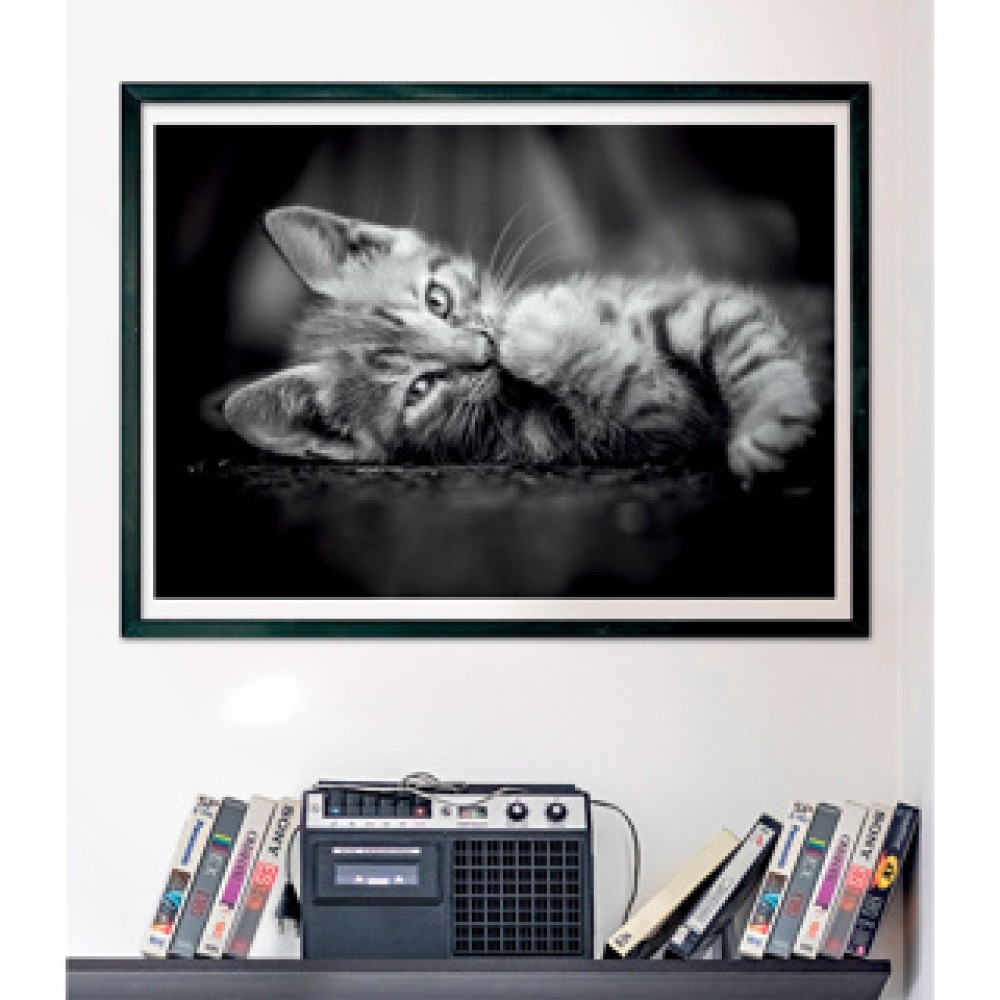 Clementoni Puzzel 1000 stuks kitten compact - Afbeelding 4