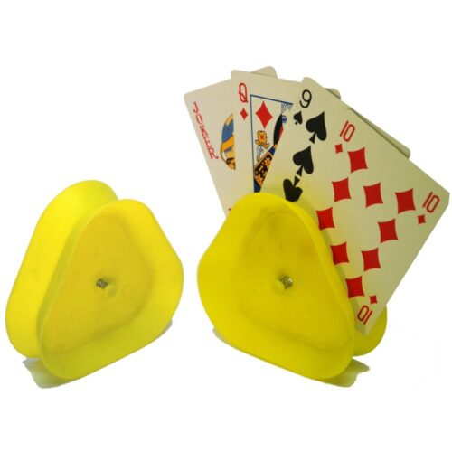 Kaartenhouder Plastic 4 Assorti (assortiment – willekeurige uitvoering)