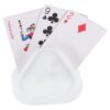 Kaartenhouder Plastic 4 Assorti (assortiment – willekeurige uitvoering)