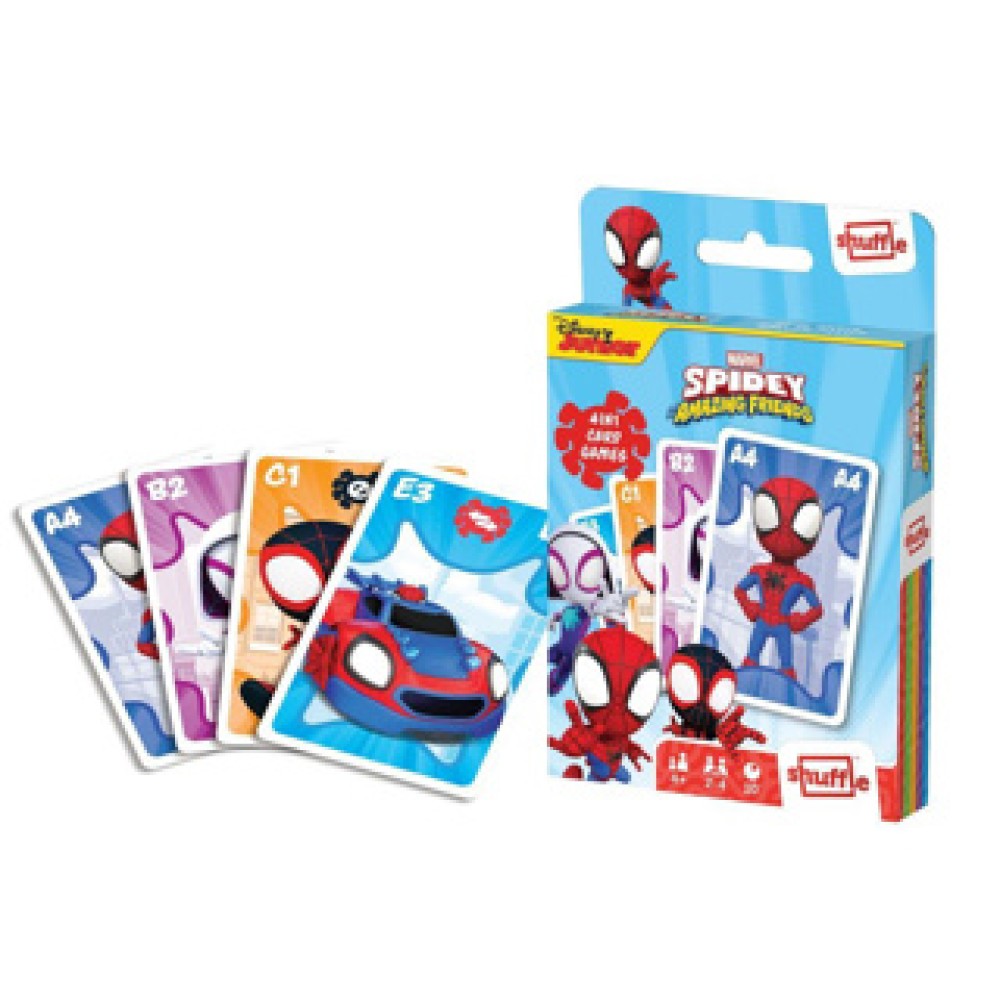 Shuffle 4-in-1 Spidey - Kaartspel - Afbeelding 3