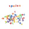 Quercetti Magneet Letters Kleuren 48 Delig