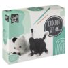 Haakset poes 2 stuks 13x6,5x10,5 cm