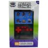 Amazing Cool Arcade game console met kleurenscherm 7 cm doorzichtig zwart