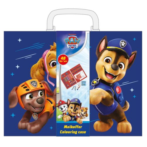 Paw Patrol Kartonnen Kleurkoffer