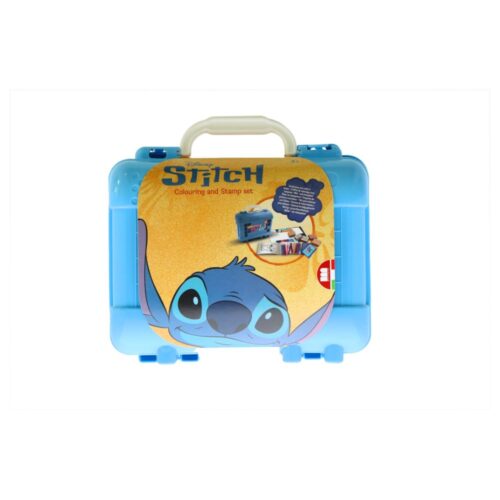 Stitch kleuren stempel kofferset