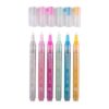 Bruynzeel glitter viltstiften pastel 6 stuks