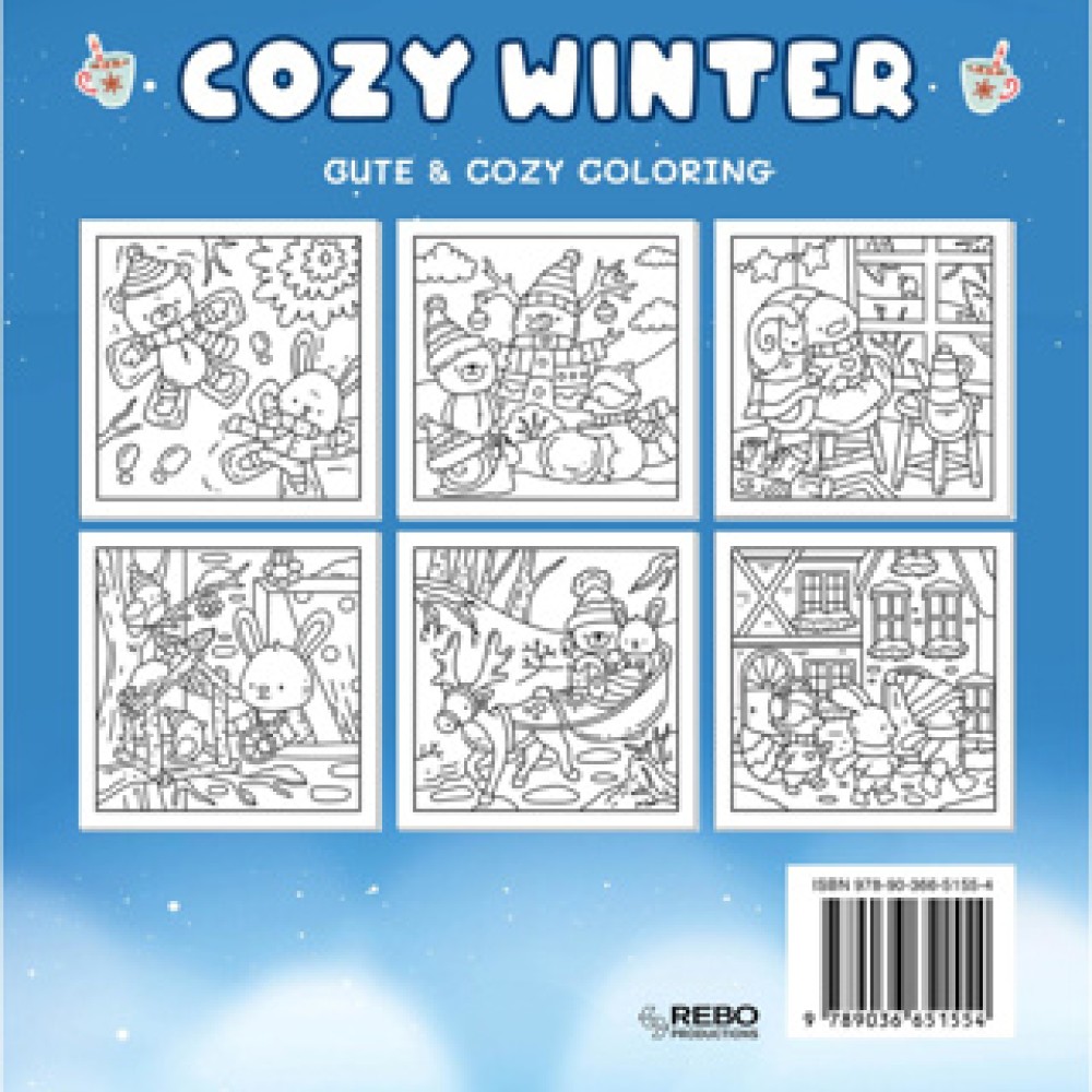Cute & Cosy Kleurboek Winter - Afbeelding 2